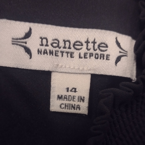 NEW Nanette Lepore Pleated sleeveless dress ptp 20 " - Picture 6 of 8